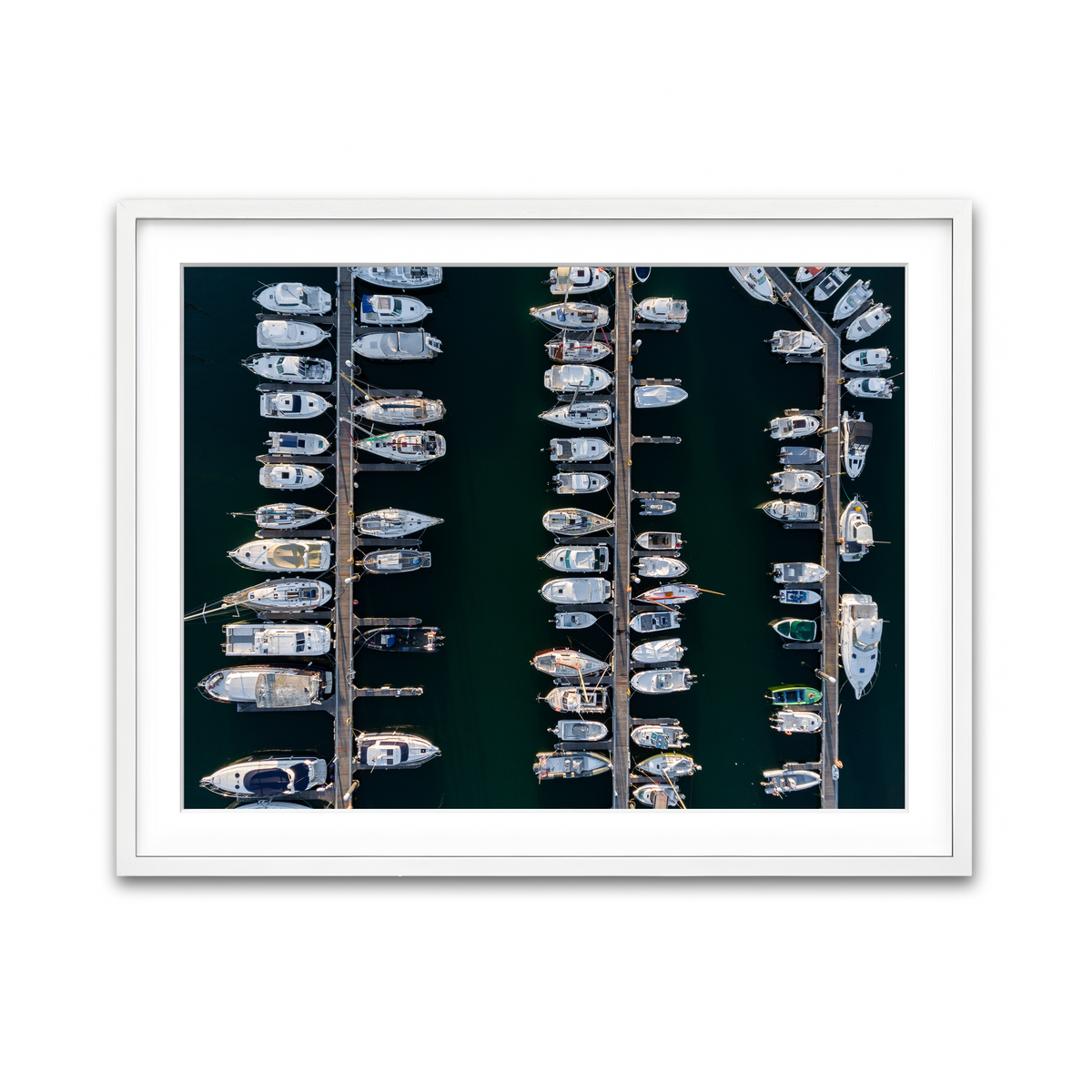 Framed Print 4x3 White