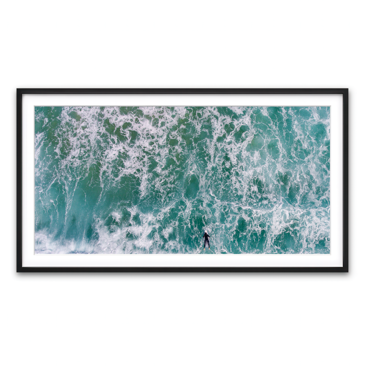 Framed Print 2x1 Black
