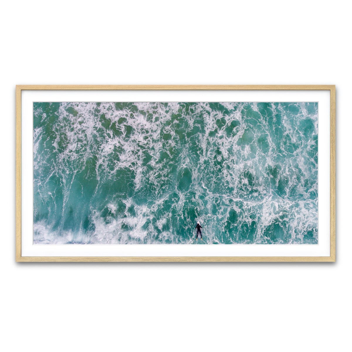 Framed Print 2x1 Natural