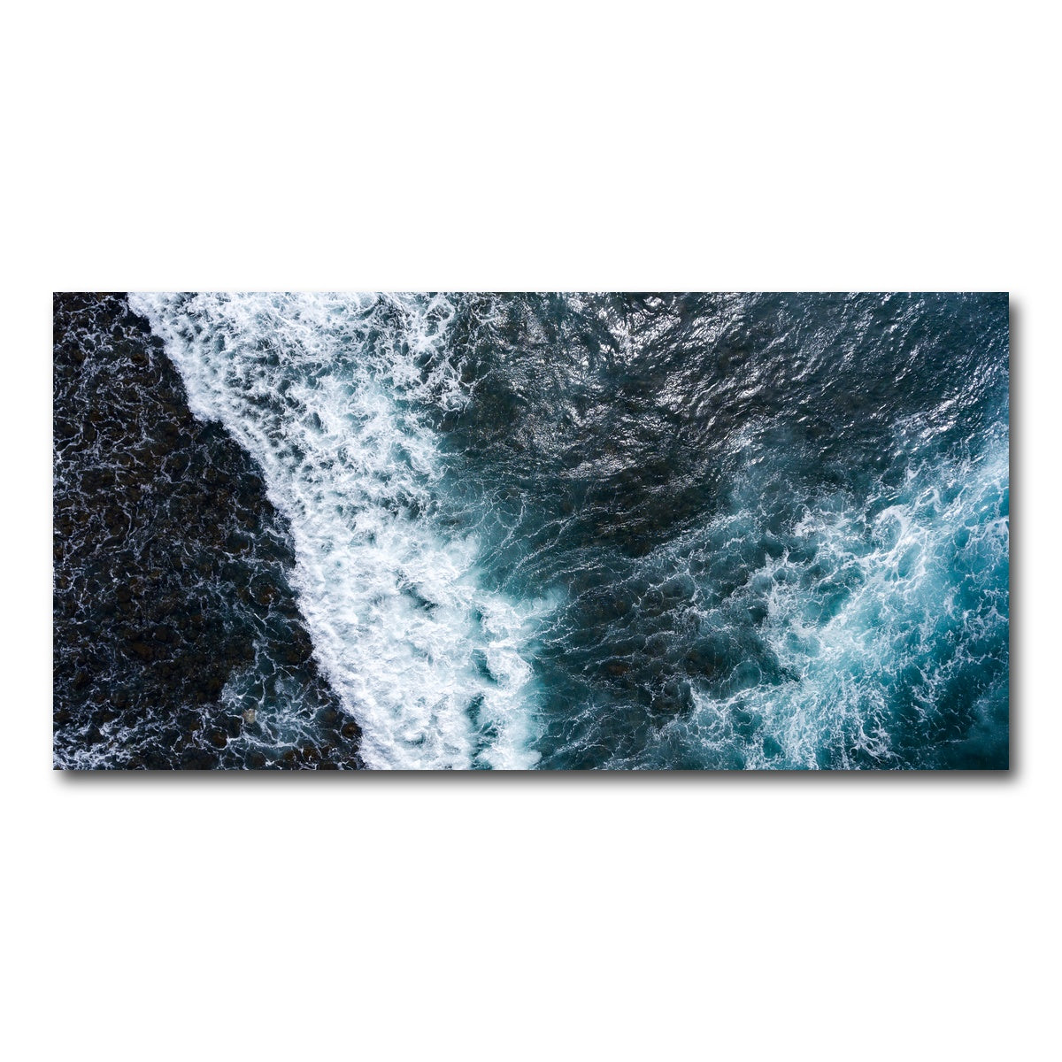 AUTO-MOCKUP WHITE | Aerial Wave | 1 Piece | Gallery Wrap Canvas | group=2x1