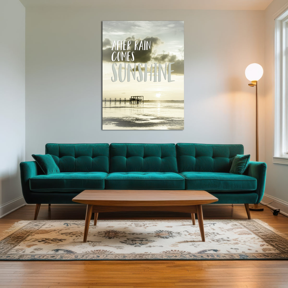 AUTO-MOCKUP ROOM | After rain comes sunshine