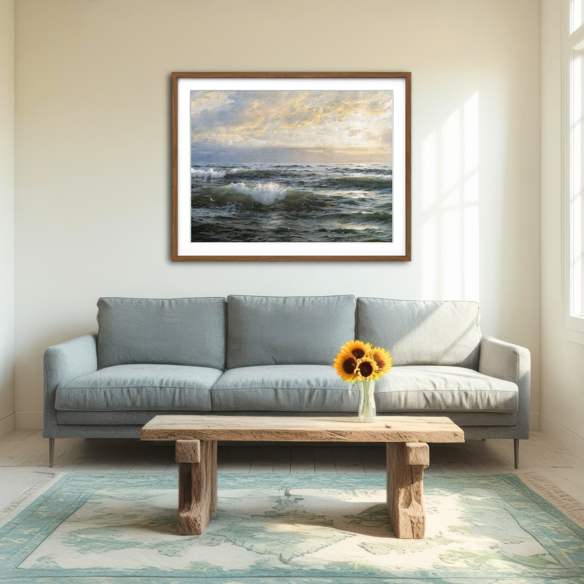AUTO-MOCKUP ROOM | After the Storm Wall Art