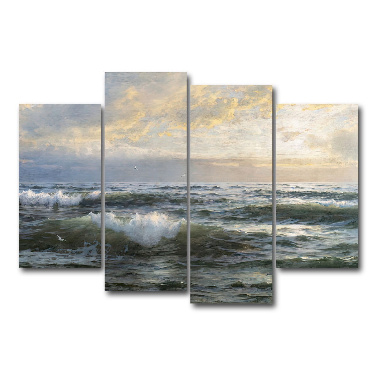 AUTO-MOCKUP WHITE | After the Storm | 4 Piece | Gallery Wrap Canvas | group=4_short