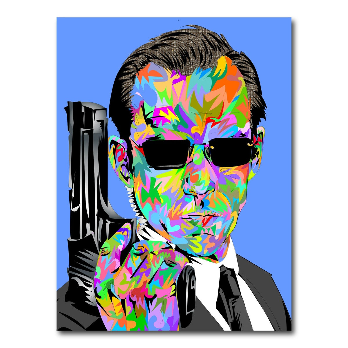 AUTO-MOCKUP WHITE | Agent Smith | 1 Piece | Gallery Wrap Canvas | group=3x4