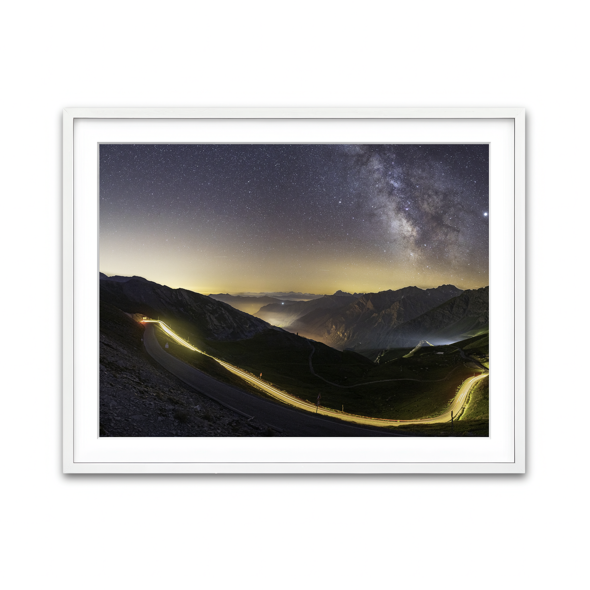 Framed Print 4x3 White