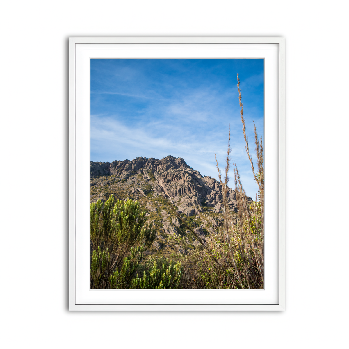 Framed Print 3x4 White