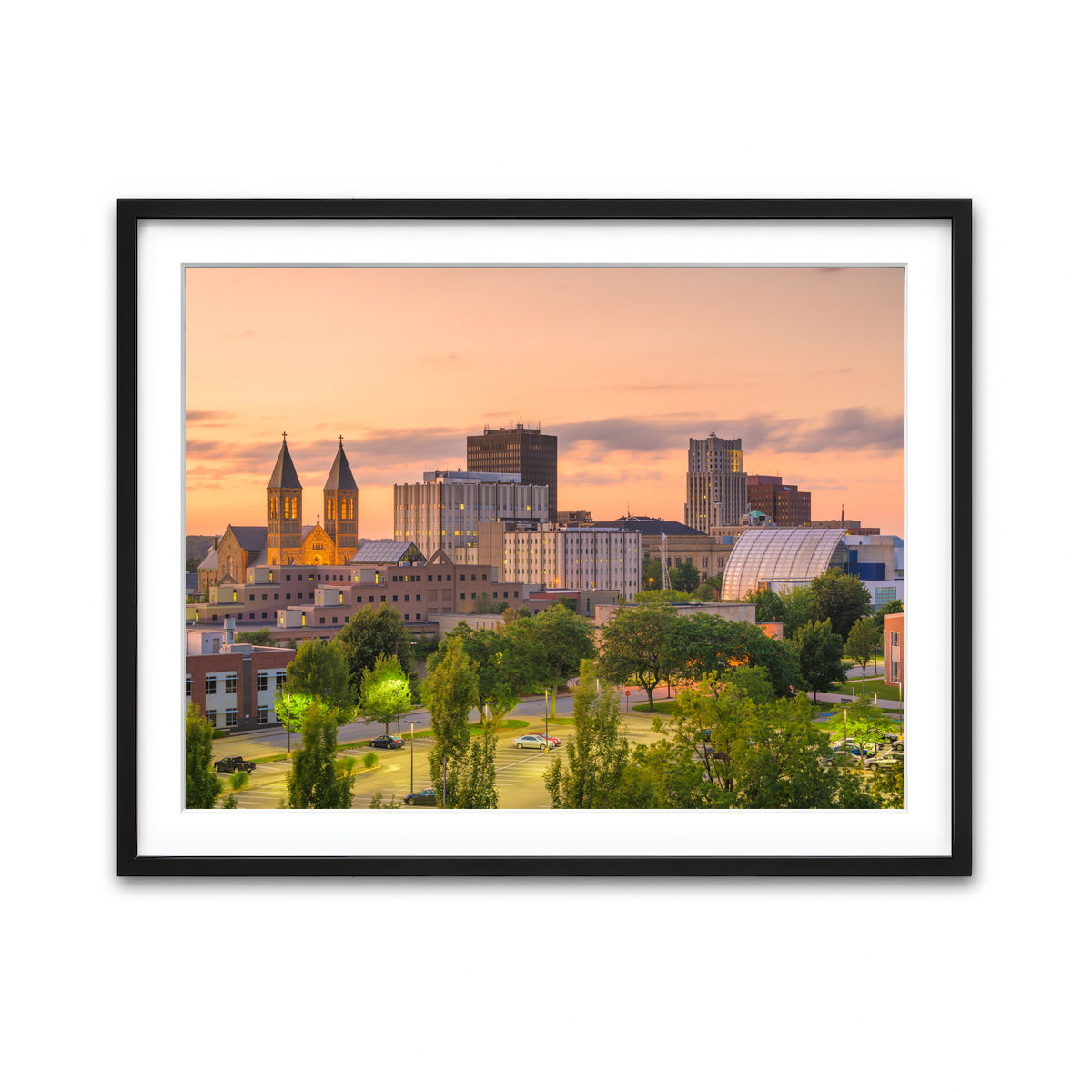 Framed Print 4x3 Black