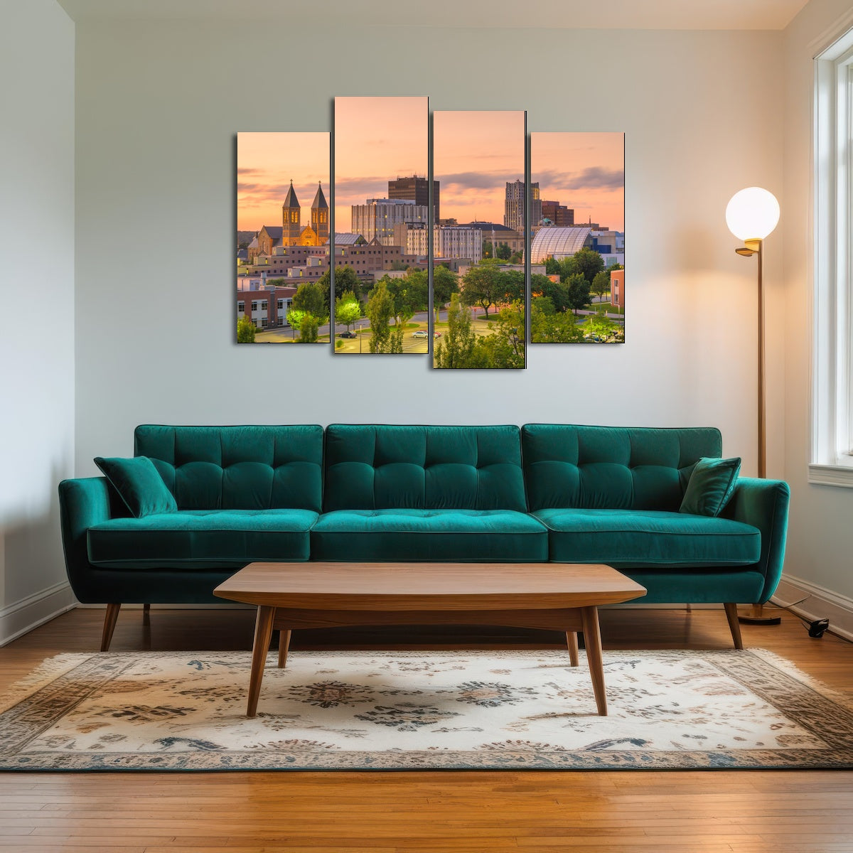 AUTO-MOCKUP ROOM | Akron Downtown Skyline