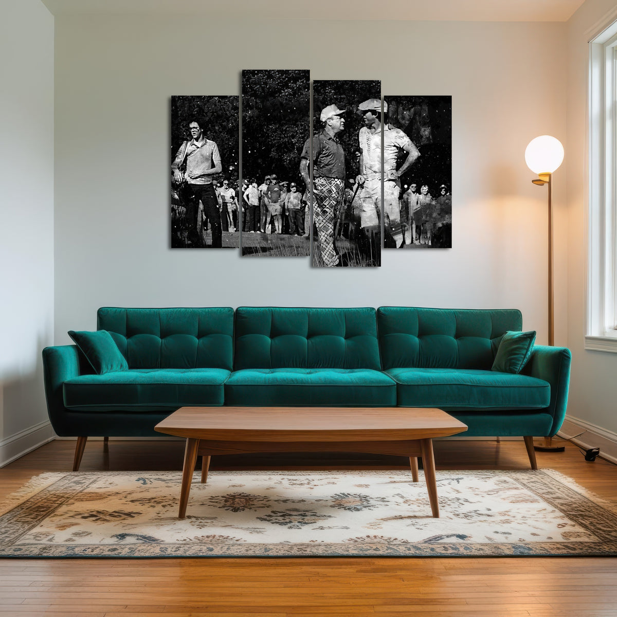 AUTO-MOCKUP ROOM | Al & Ty Caddyshack Grayscale