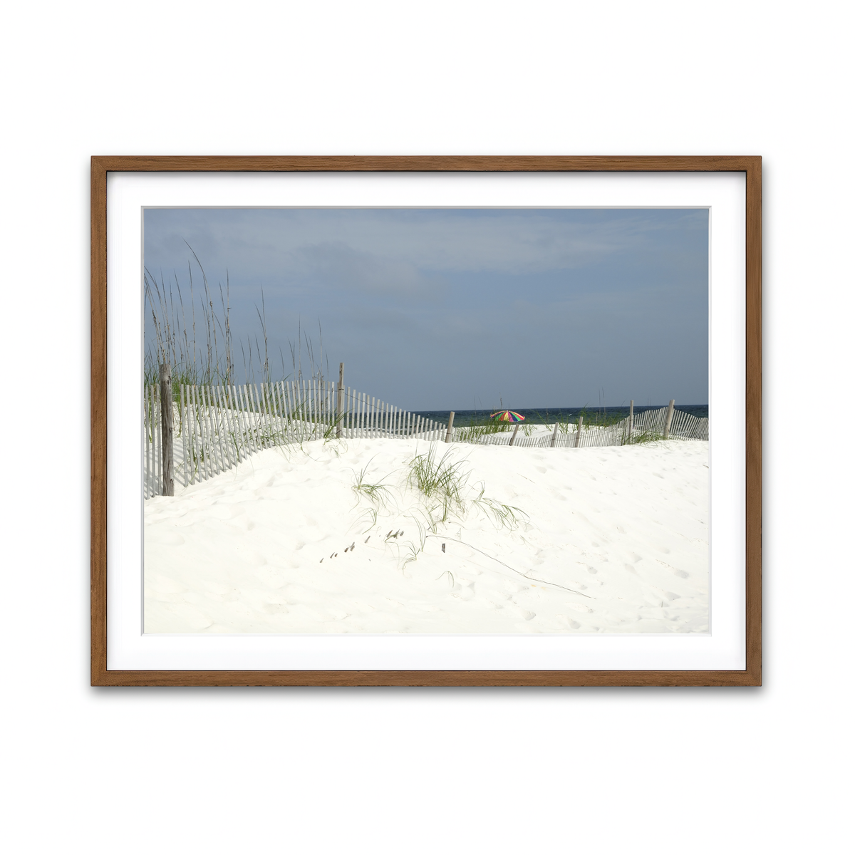 Framed Print 4x3 Walnut