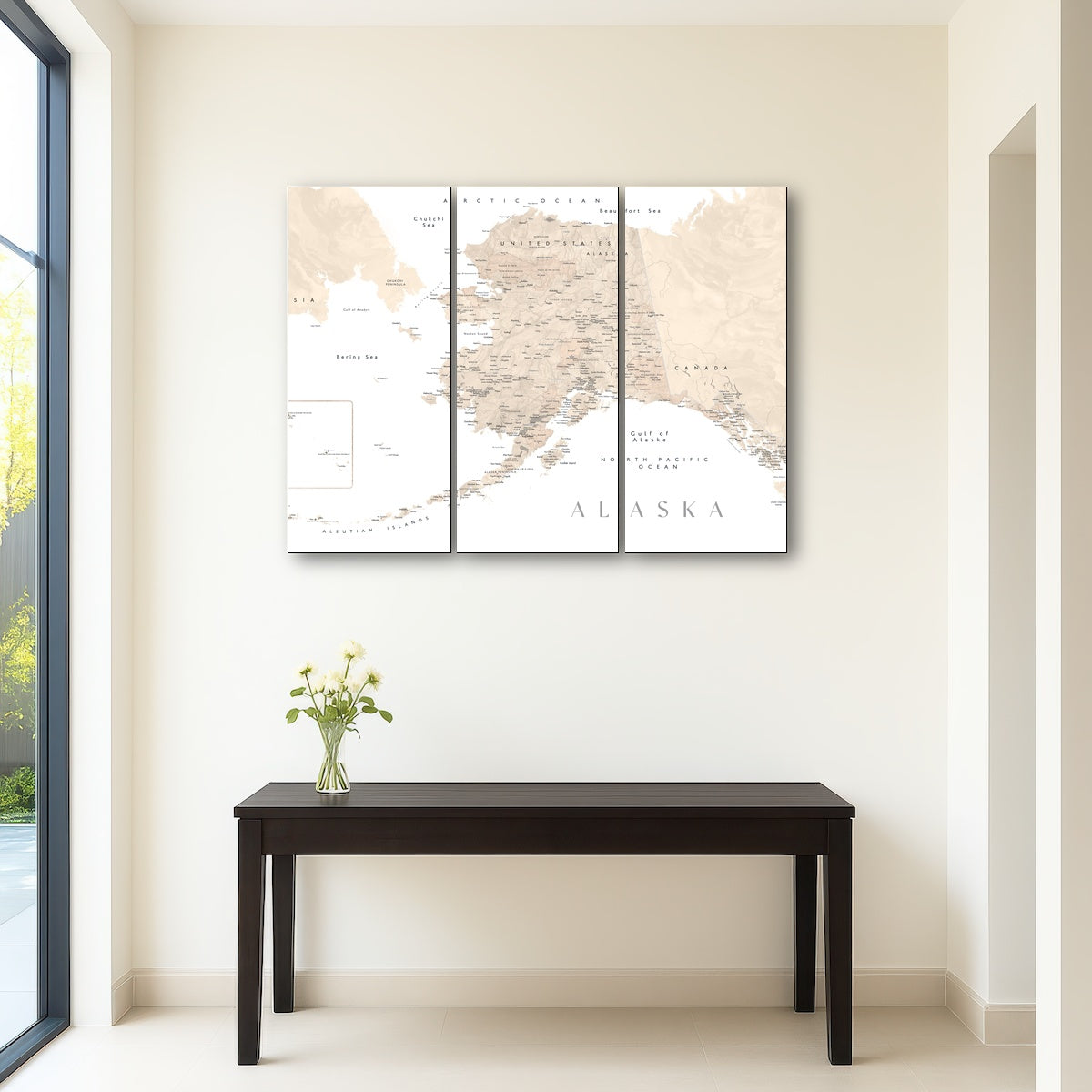 AUTO-MOCKUP ROOM | Alaska Map 3