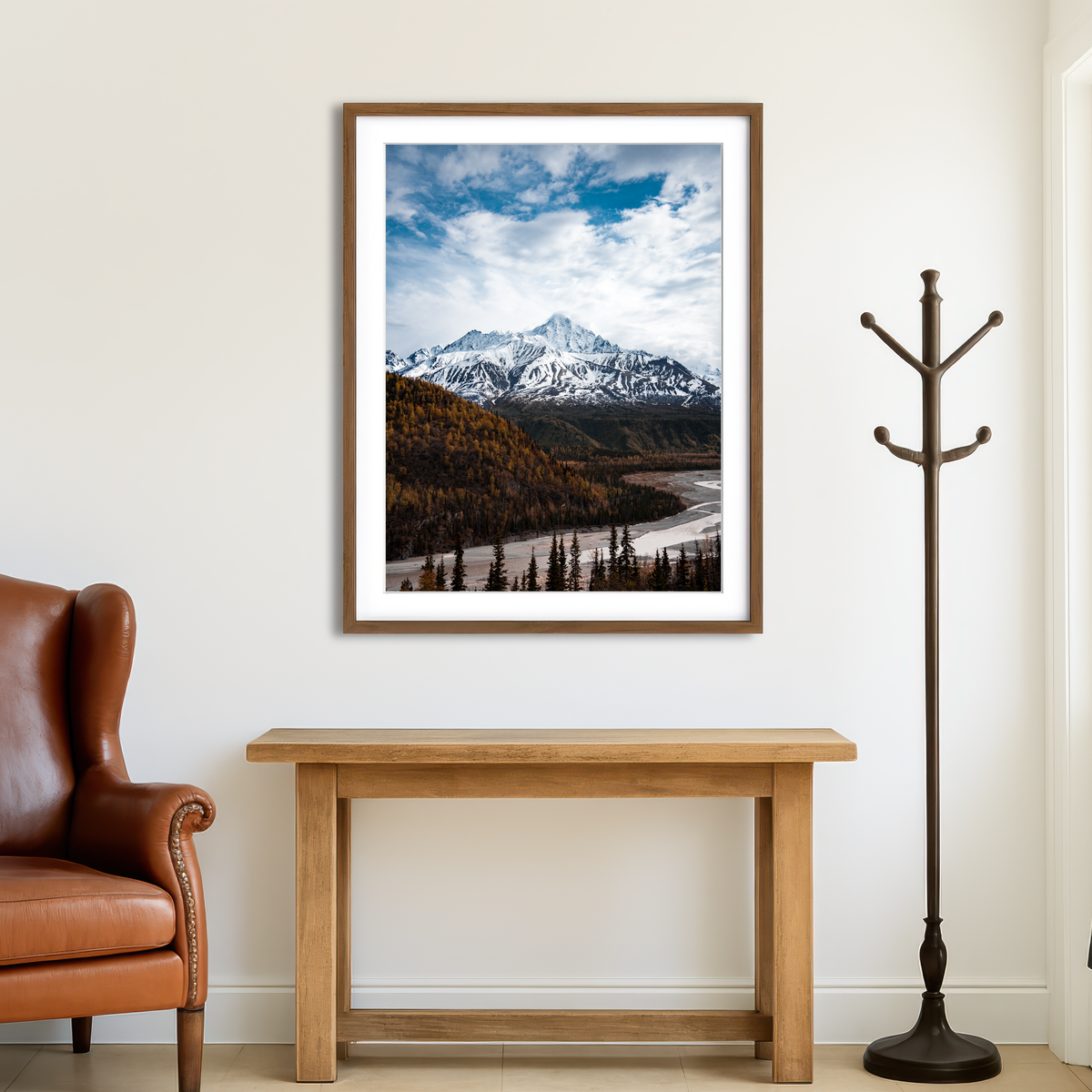AUTO-MOCKUP ROOM | Alaskan Autumn Wall Art