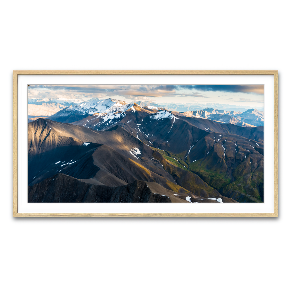 Framed Print 2x1 Natural