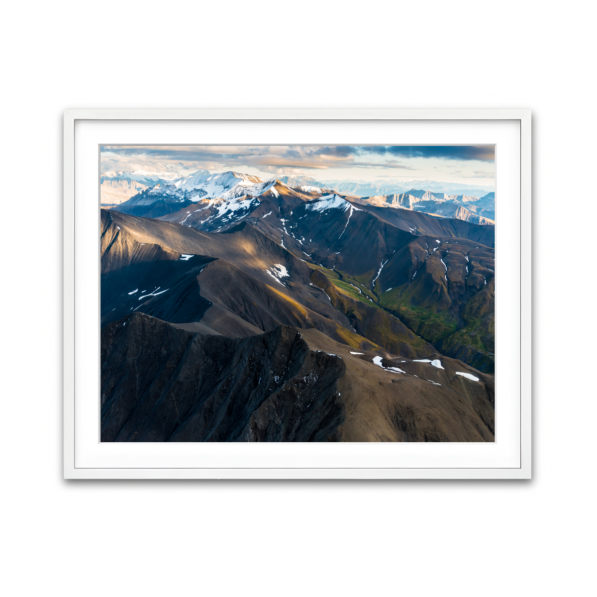 Framed Print 4x3 White