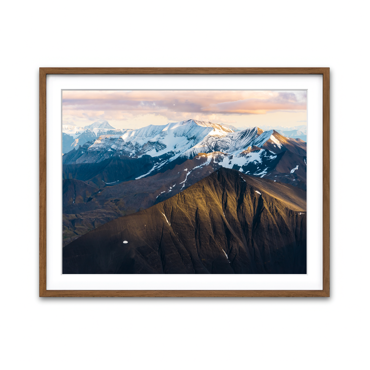 Framed Print 4x3 Walnut