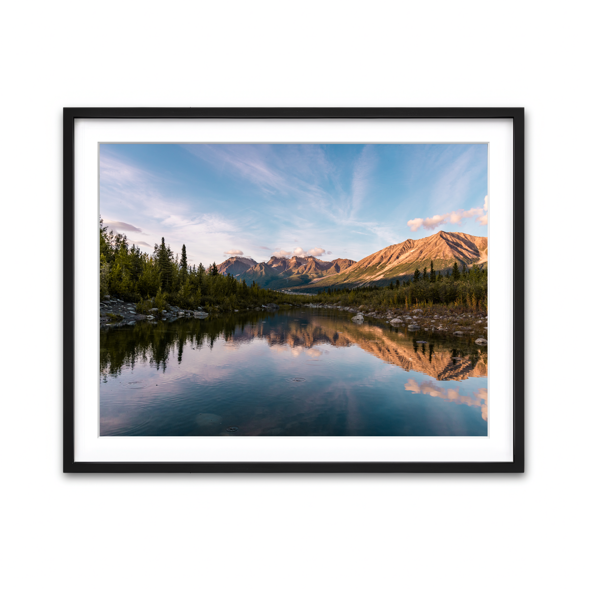 Framed Print 4x3 Black