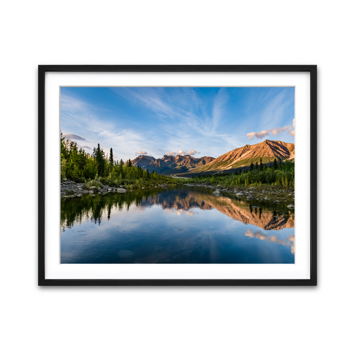 Framed Print 4x3 Black