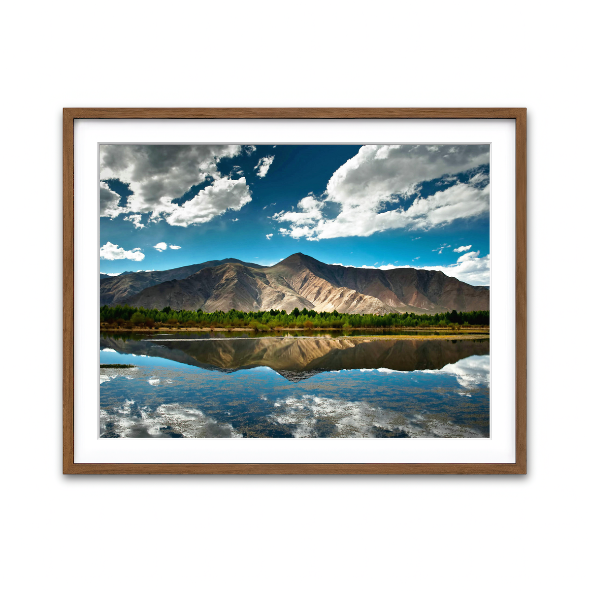 Framed Print 4x3 Walnut