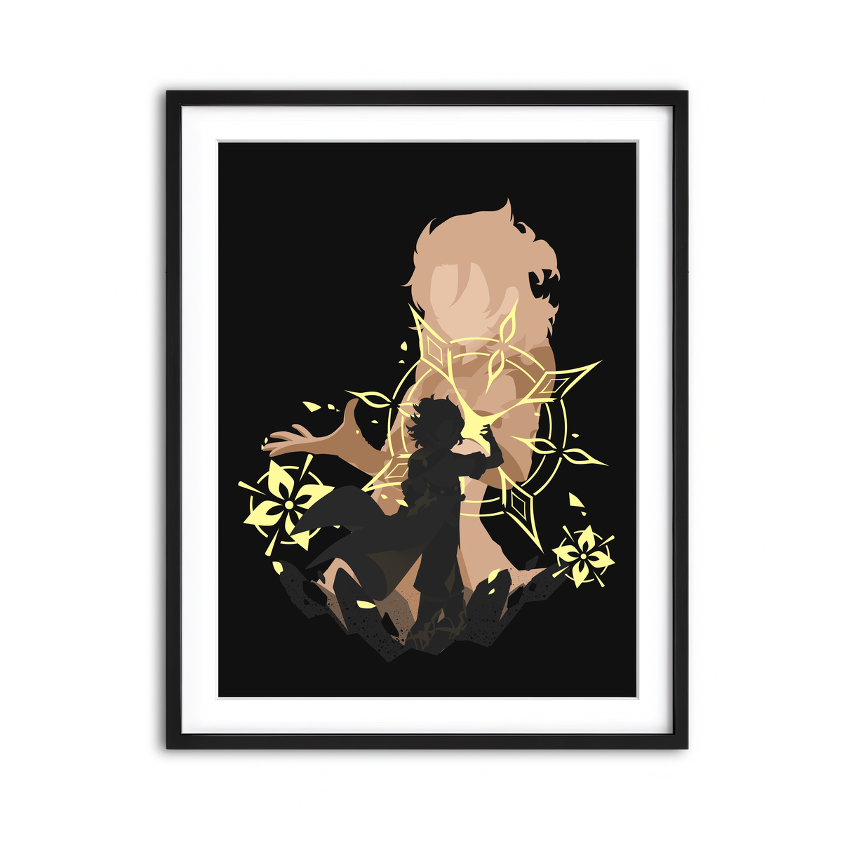 Framed Print 3x4 Black
