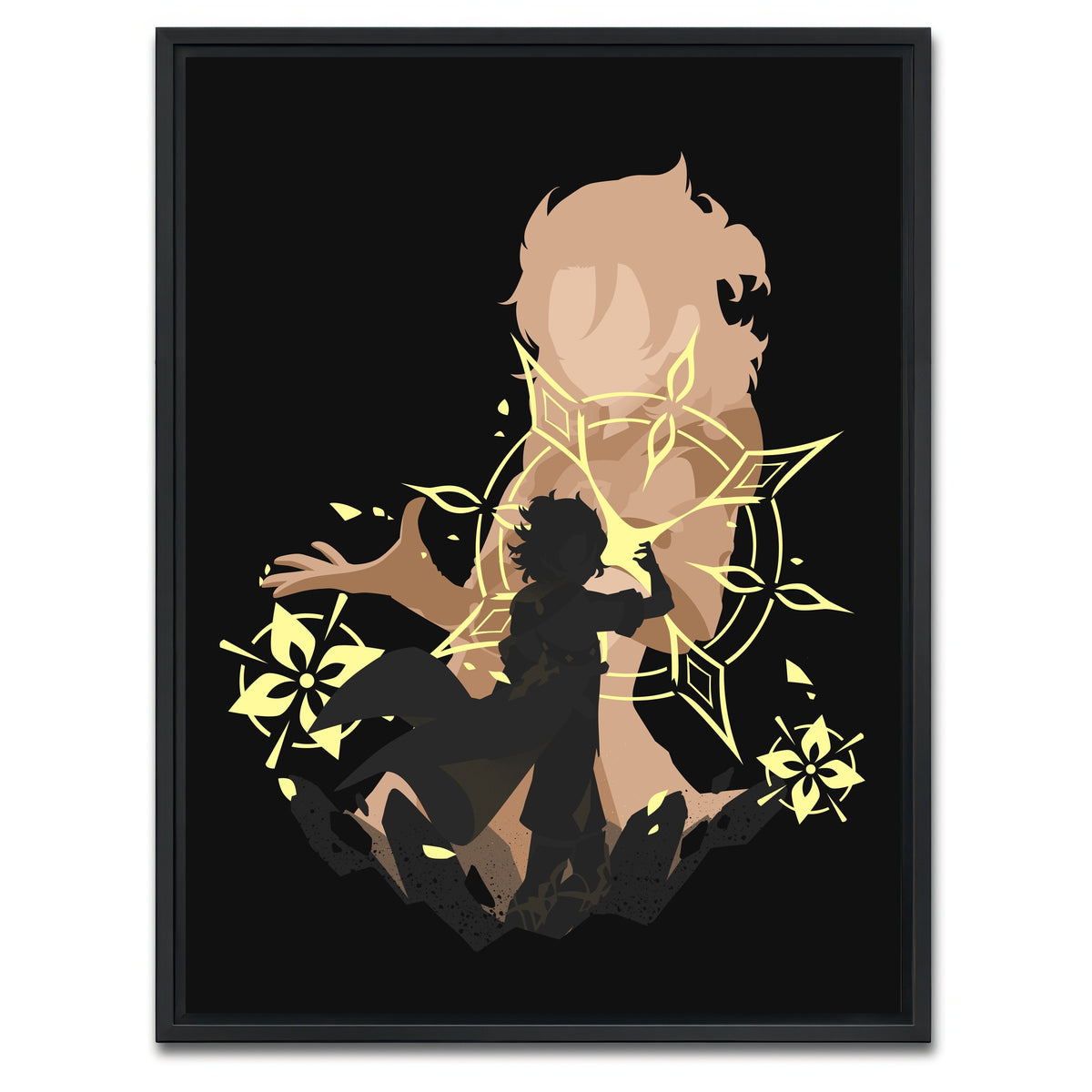 AUTO-MOCKUP WHITE | Albedo | 1 Piece | Black Framed Canvas | group=3x4