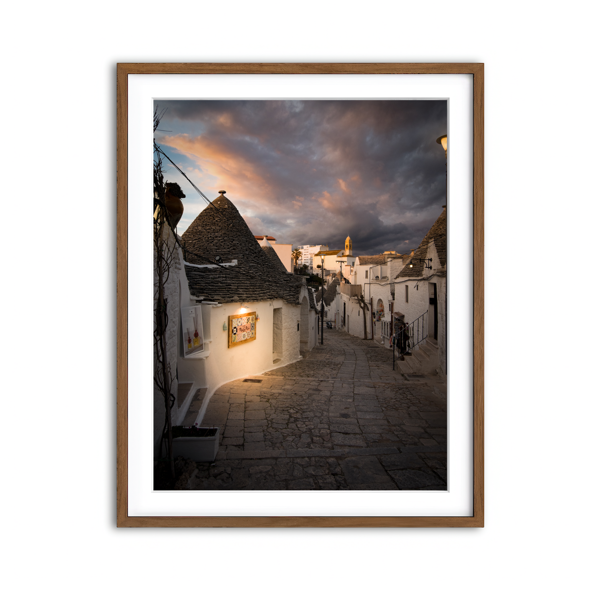 Framed Print 3x4 Walnut