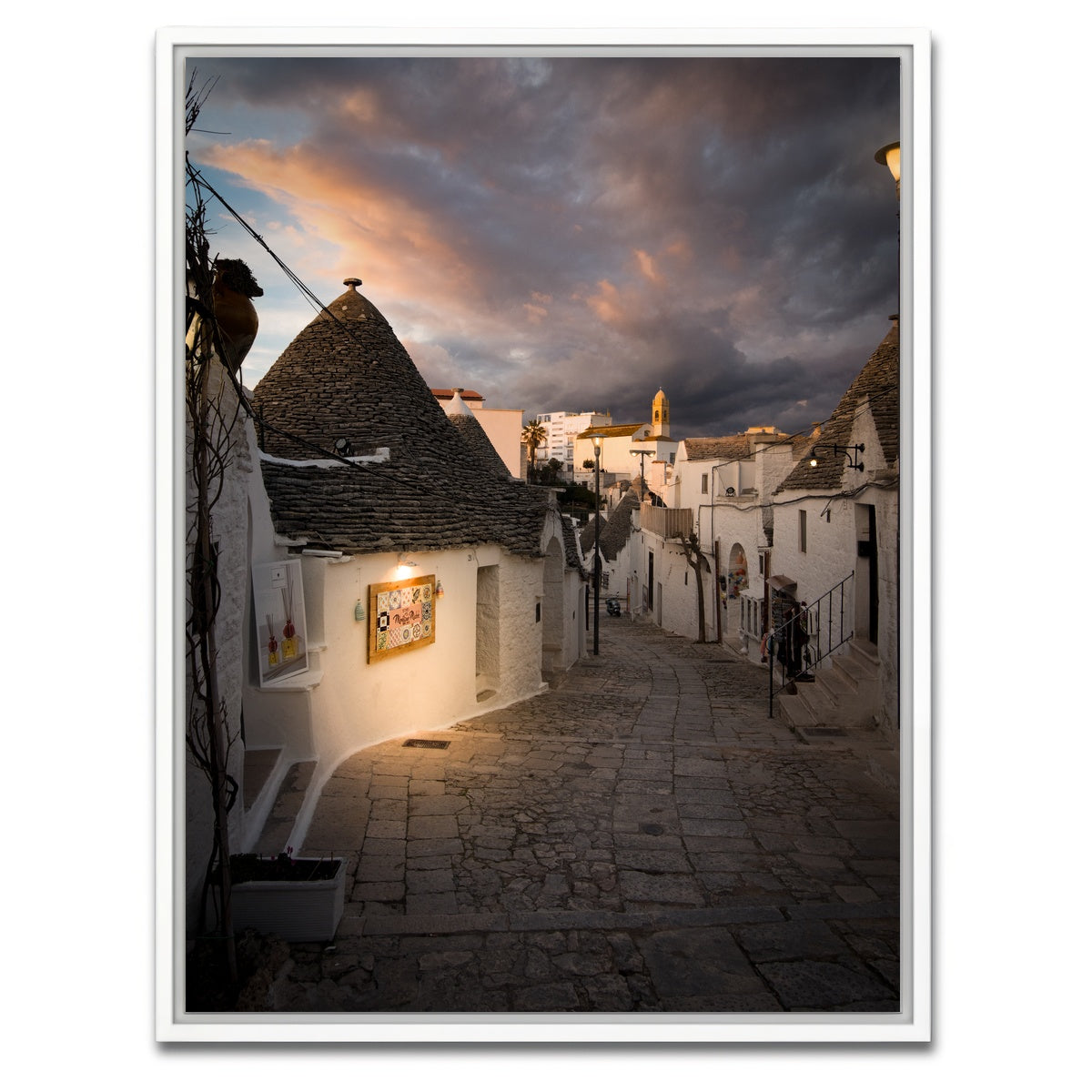 AUTO-MOCKUP WHITE | Alberobello | 1 Piece | White Framed Canvas | group=3x4