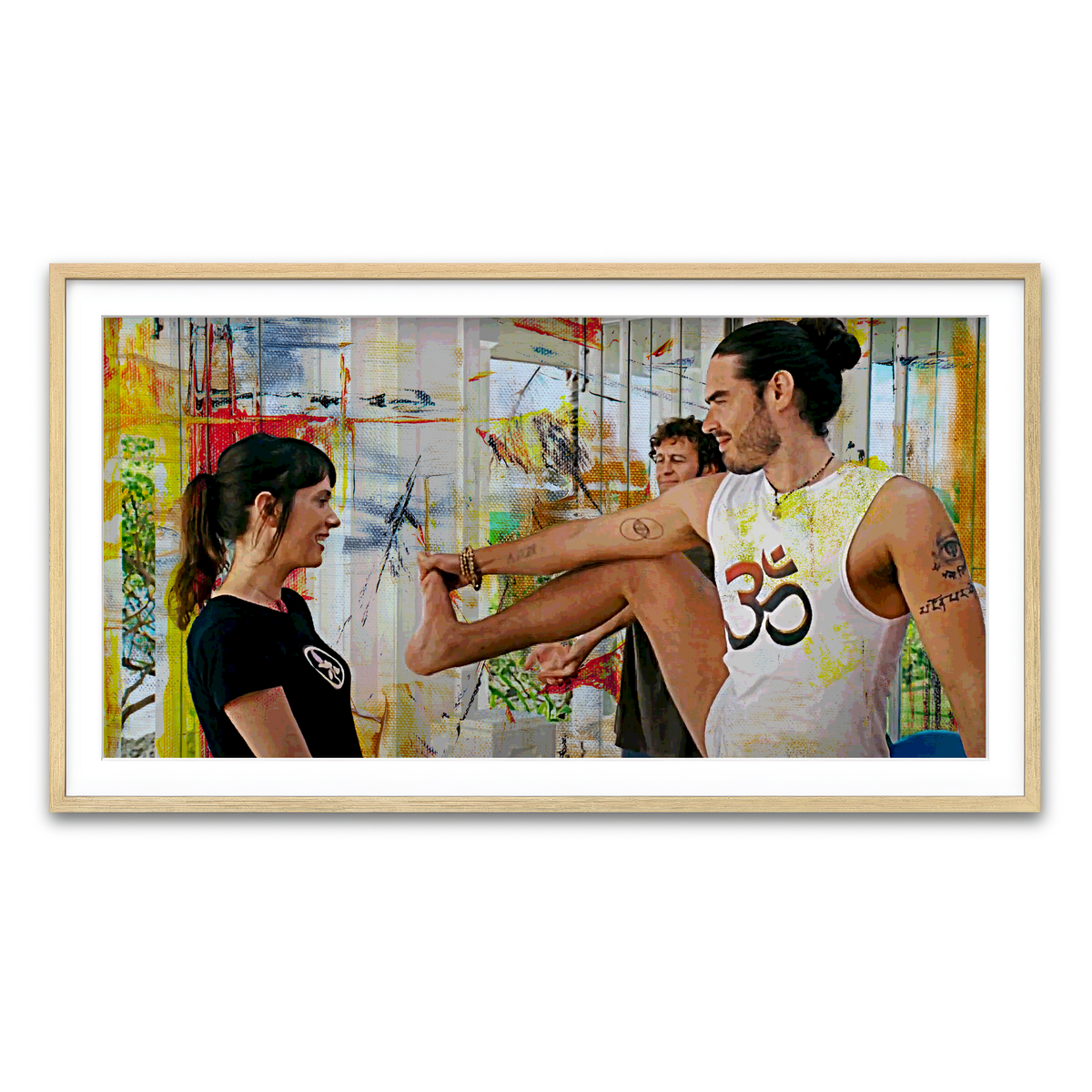 Framed Print 2x1 Natural