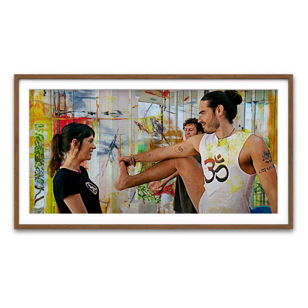 Framed Print 2x1 Walnut