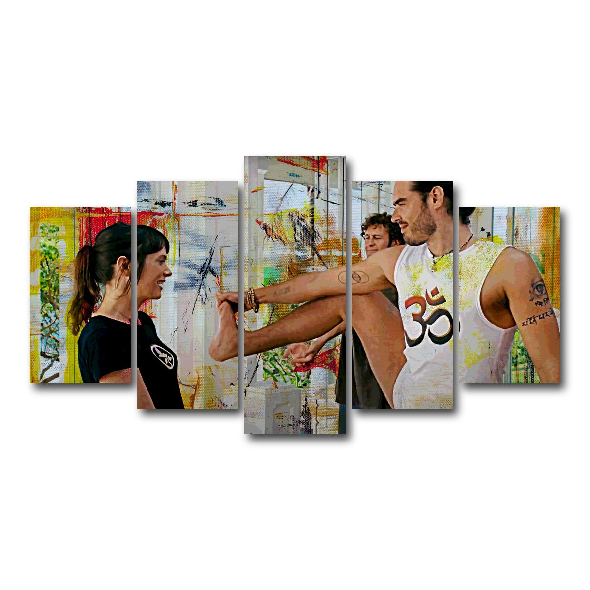 AUTO-MOCKUP WHITE | Aldous Snow Yoga | 5 Piece | Gallery Wrap Canvas | group=5_normal