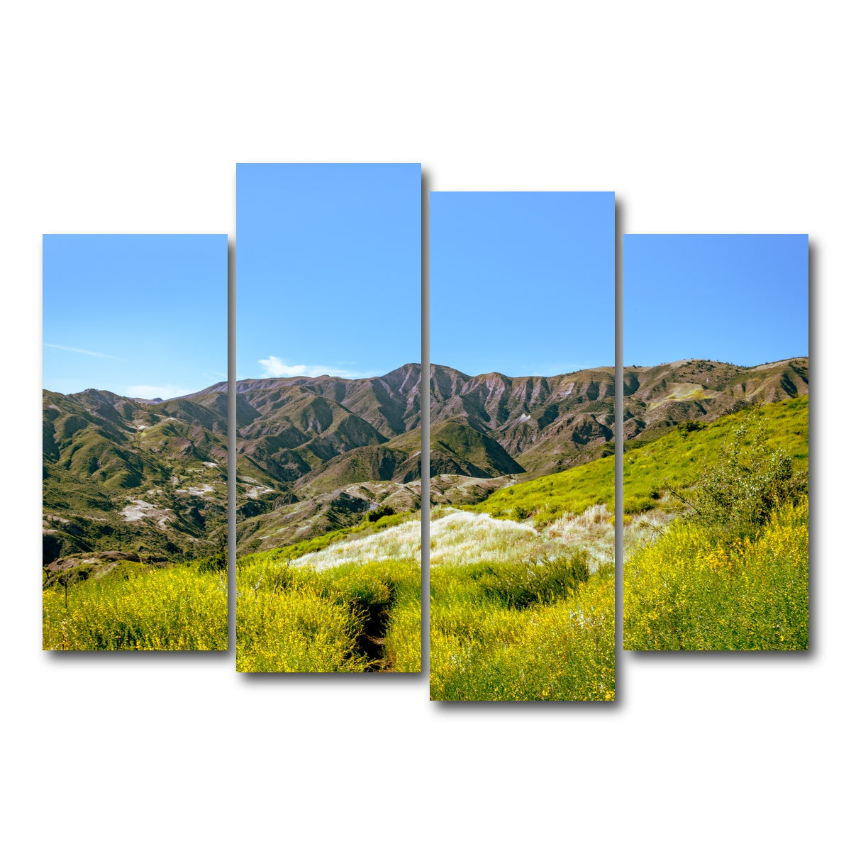 AUTO-MOCKUP WHITE | Alexander Peak | 4 Piece | Gallery Wrap Canvas | group=4_normal