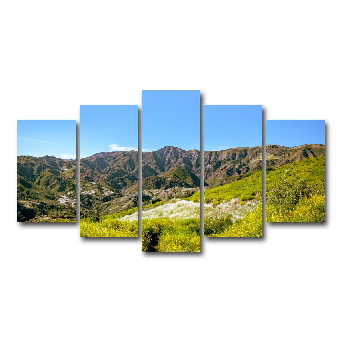 AUTO-MOCKUP WHITE | Alexander Peak | 5 Piece | Gallery Wrap Canvas | group=5_normal