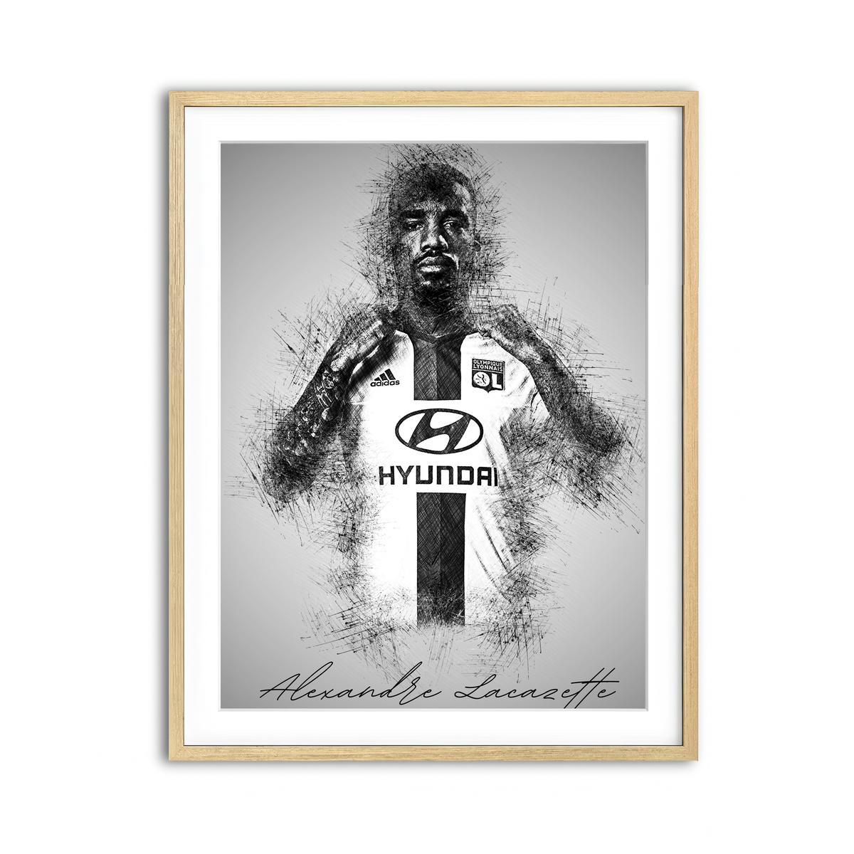 Framed Print 3x4 Natural