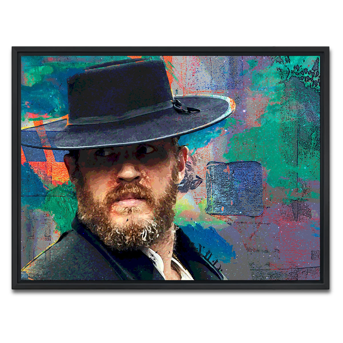 AUTO-MOCKUP WHITE | Alfie | 1 Piece | Black Framed Canvas | group=4x3