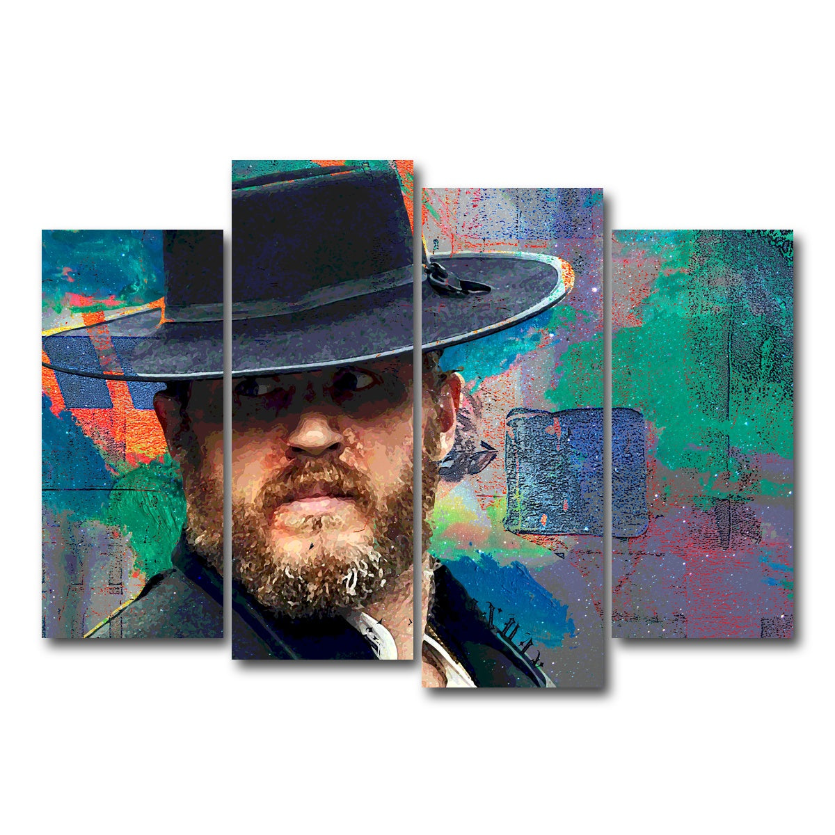 AUTO-MOCKUP WHITE | Alfie | 4 Piece | Gallery Wrap Canvas | group=4_normal