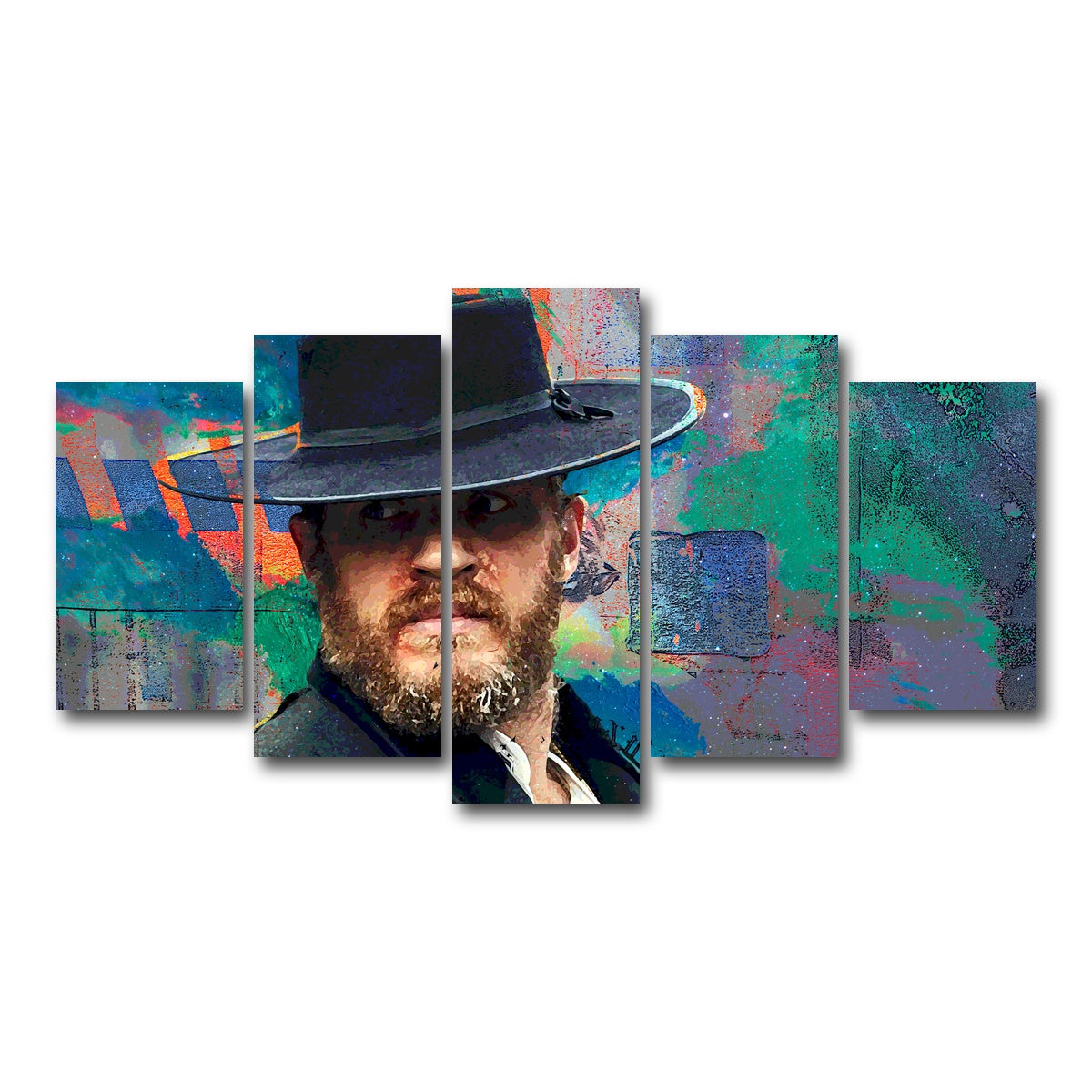 AUTO-MOCKUP WHITE | Alfie | 5 Piece | Gallery Wrap Canvas | group=5_normal