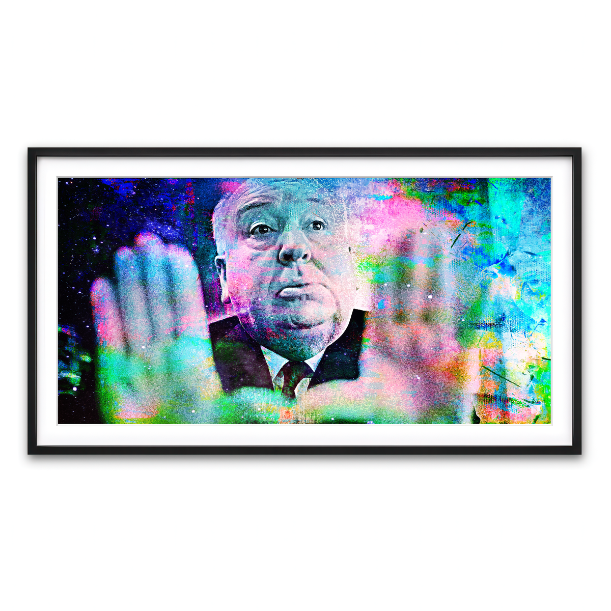 Framed Print 2x1 Black