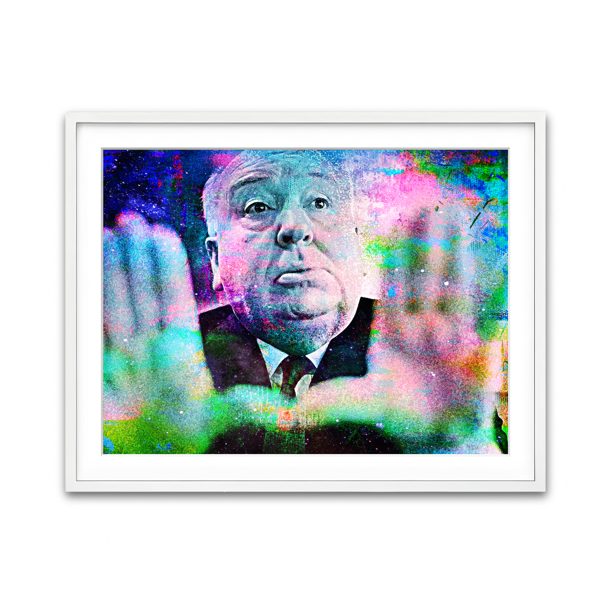 Framed Print 4x3 White