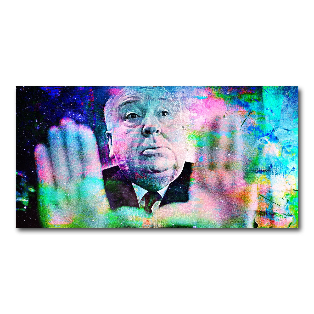AUTO-MOCKUP WHITE | Alfred Hitchcock | 1 Piece | Gallery Wrap Canvas | group=2x1
