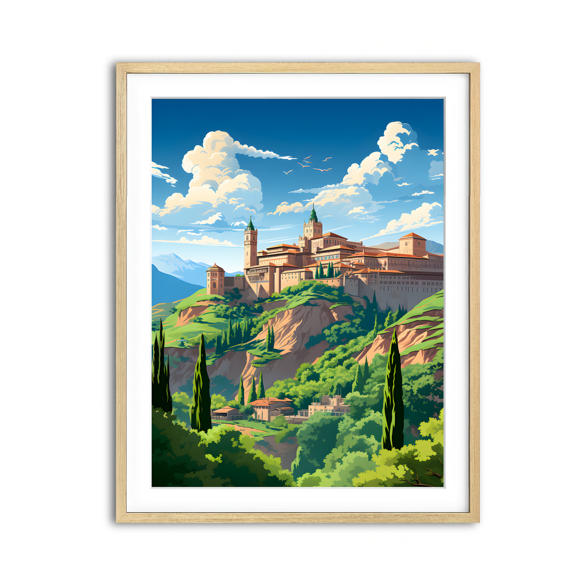 Framed Print 3x4 Natural