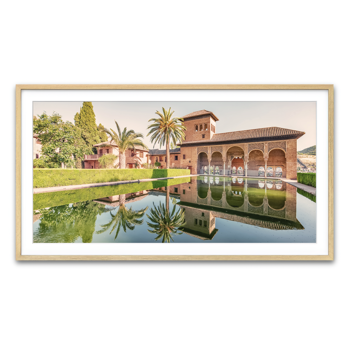 Framed Print 2x1 Natural