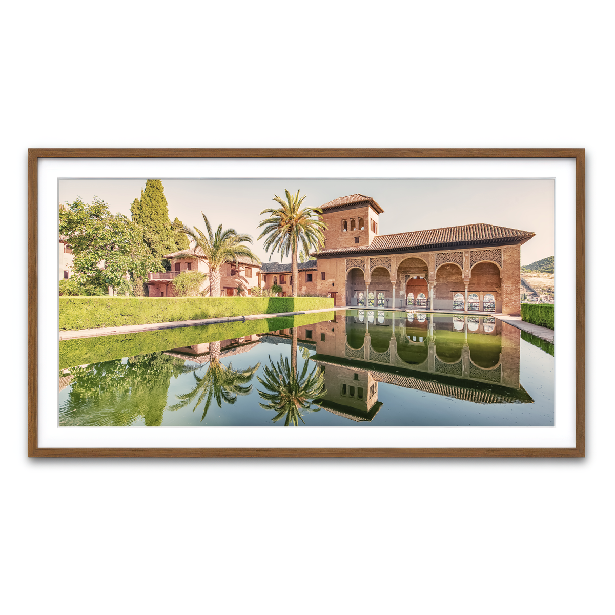 Framed Print 2x1 Walnut