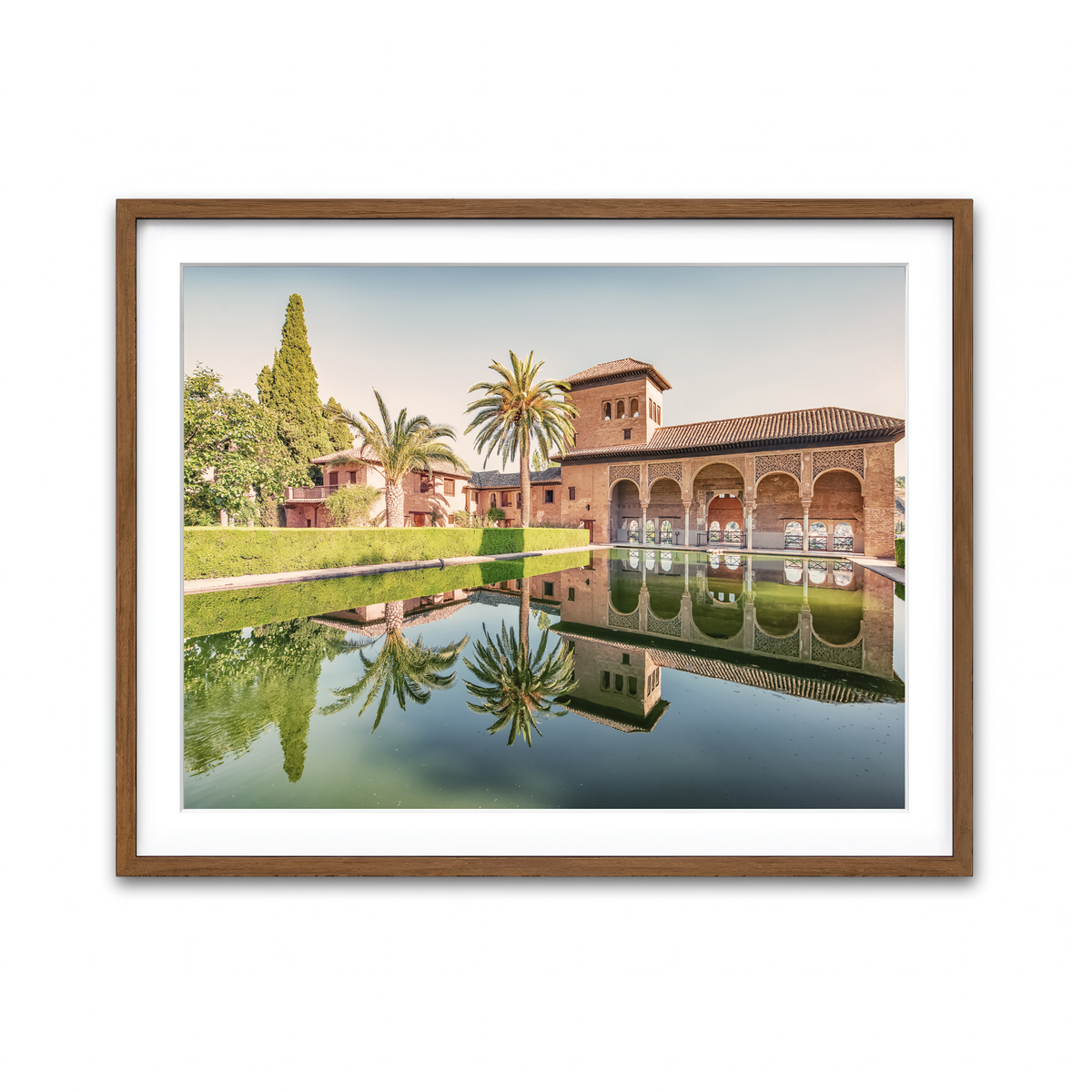 Framed Print 4x3 Walnut
