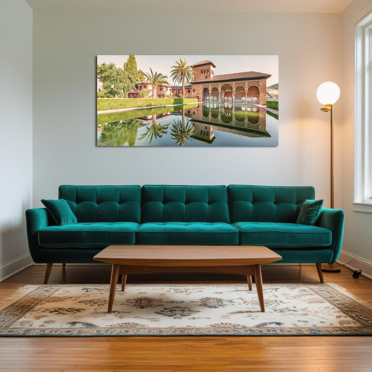 AUTO-MOCKUP ROOM | Alhambra Garden