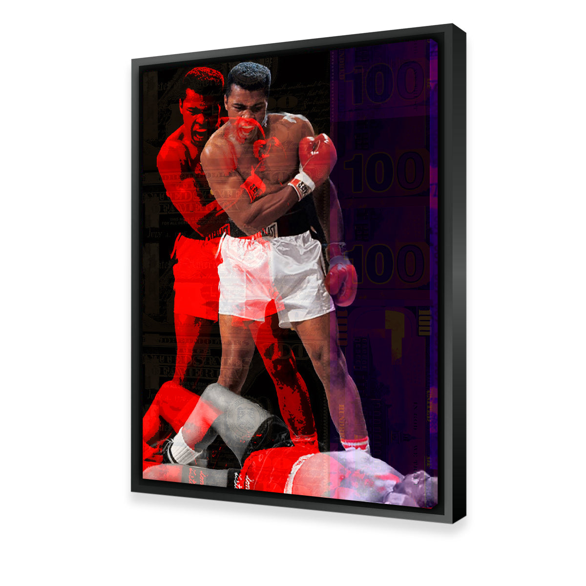 Ali Red Wall Art