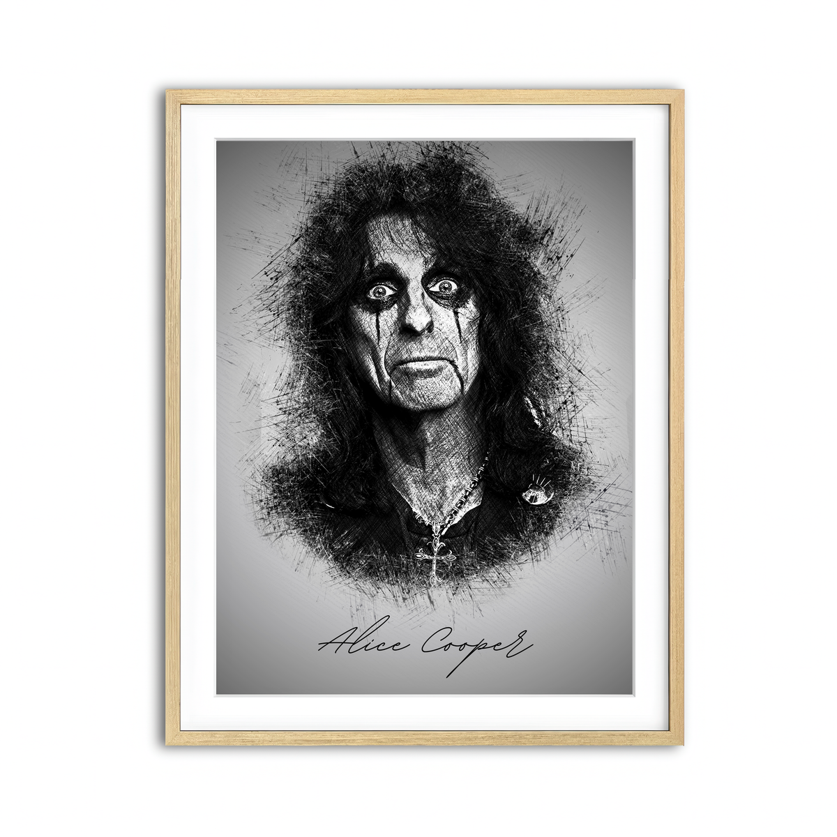 Framed Print 3x4 Natural