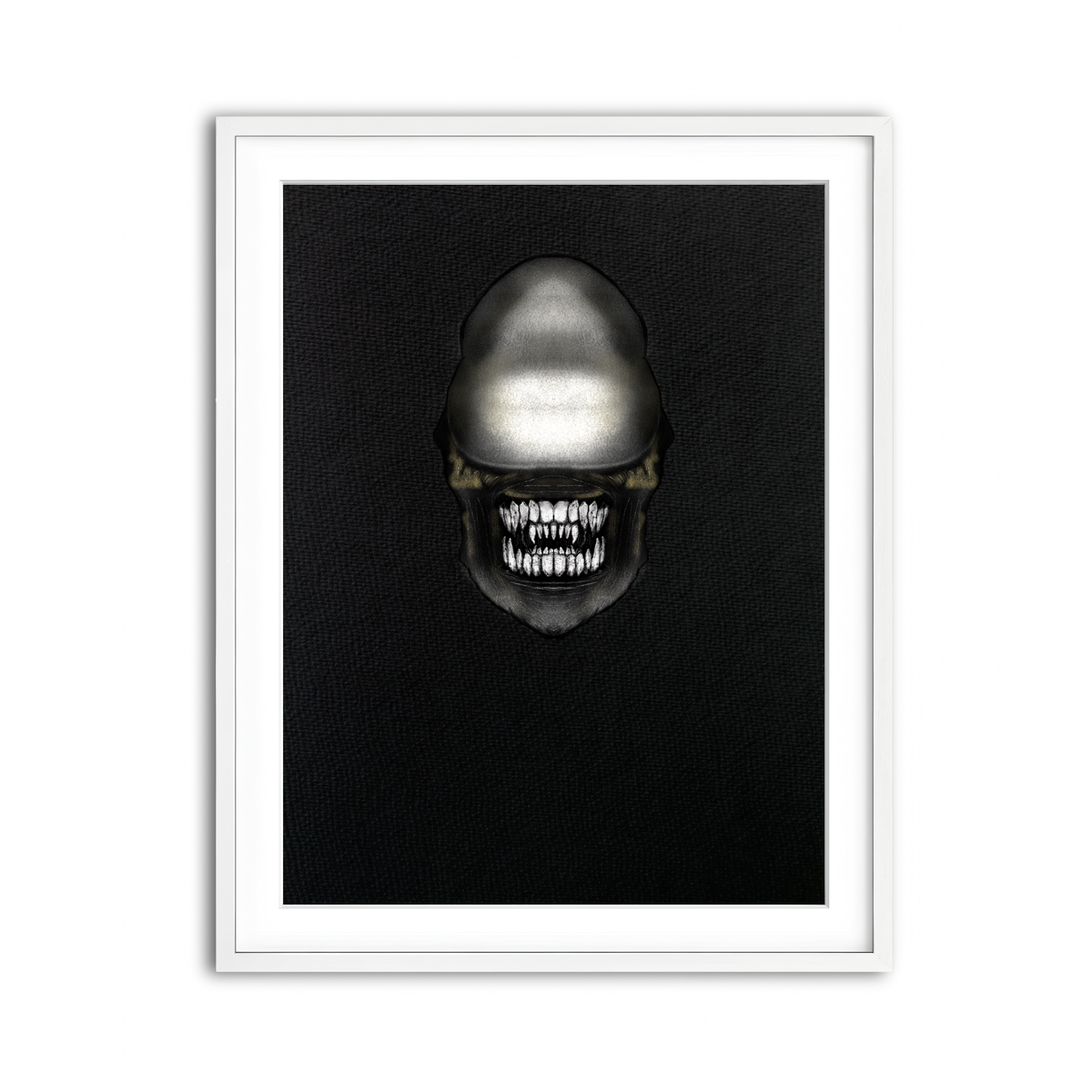 Framed Print 3x4 White