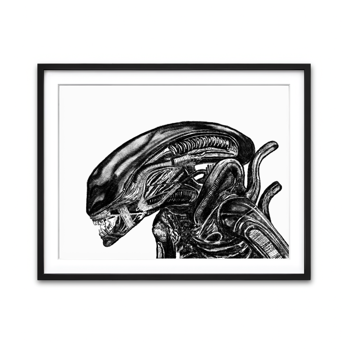 Framed Print 4x3 Black