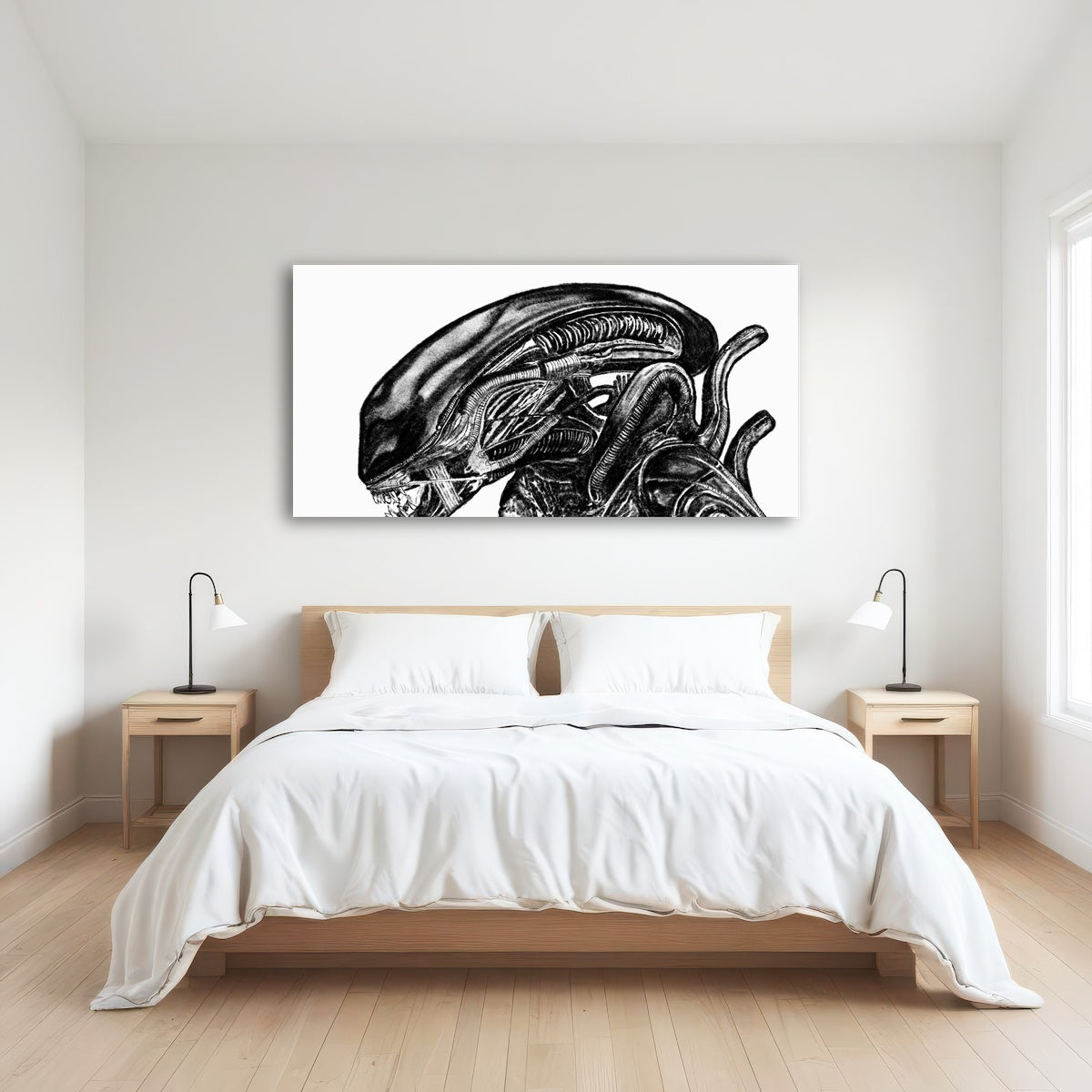 AUTO-MOCKUP ROOM | Alien Sketch