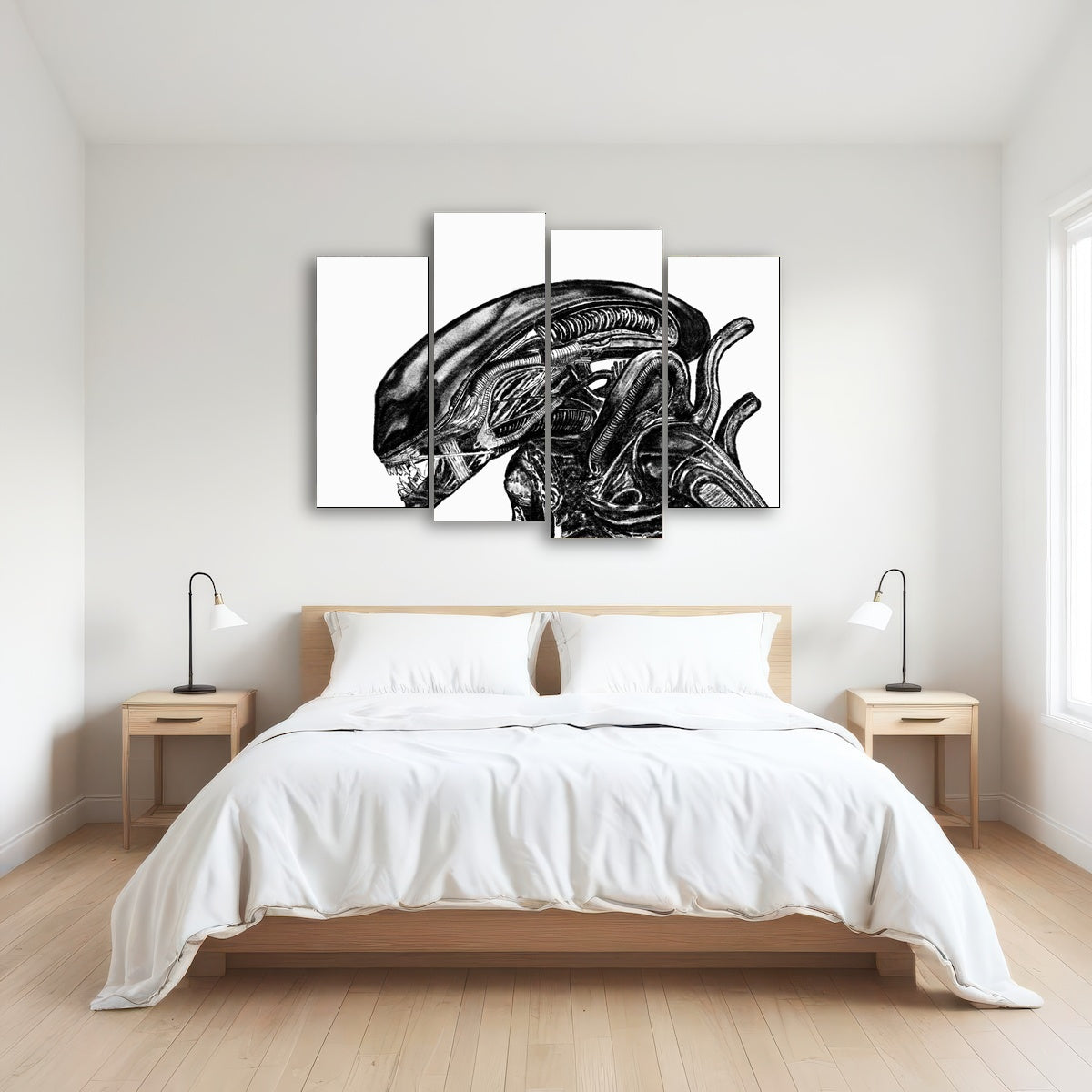 AUTO-MOCKUP ROOM | Alien Sketch