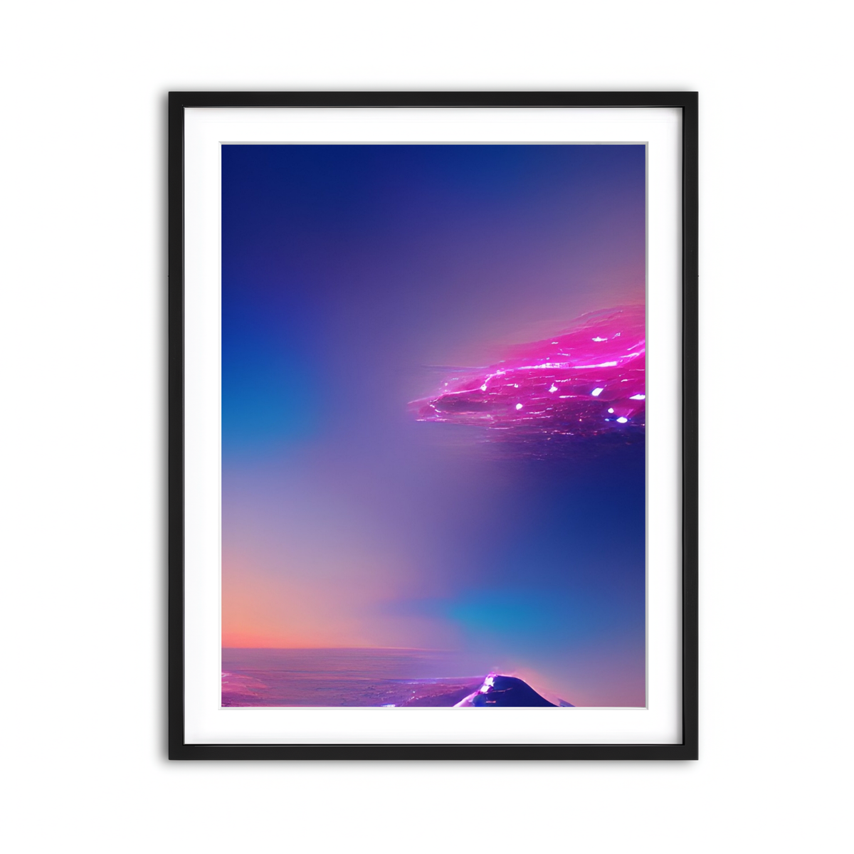 Framed Print 3x4 Black
